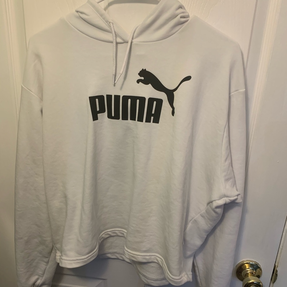 Puma Cropped Hoodie